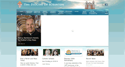 Desktop Screenshot of dioceseofscranton.org